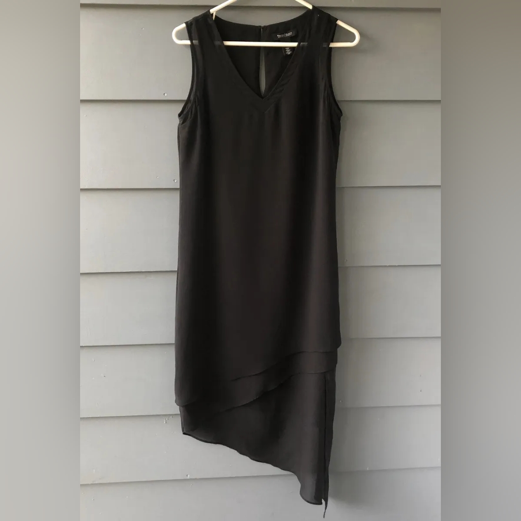 White House Black Market Asymmetrical Hem Dress - Size 12